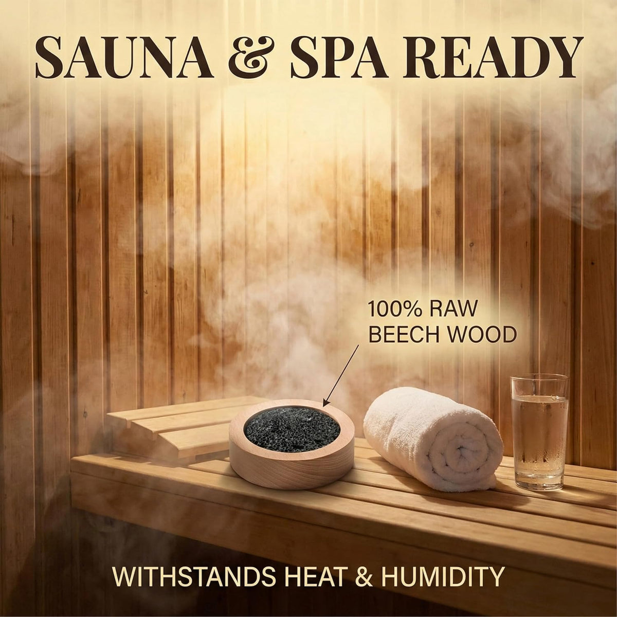 CUIYAKI 2Pcs Essential Oil Diffuser for Desk Office, Passive Lava Rock Diffuser for Aromatherapy, Small Personal Air Freshener for Nightstand, Safe for Sauna & Spa