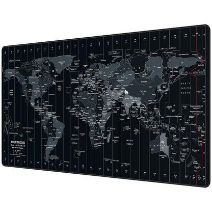 JIALONG Large Gaming Mouse Pad, Extended XXL Desk Mat 35.4×15.7 Inches Map
