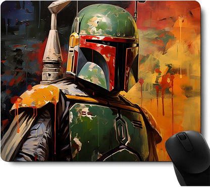 Round Mouse Pad - Wireless & Gaming, Laptop Desk Accessory with Designs