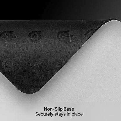 SteelSeries QcK Heavy Gaming Mousepad — Thicker, Non-Slip Silicone Rubber Base, Peak Tracking, Optimized for Gaming FPS, MOBAs, RTS, MMO — XXL Size 900 mm x 400 mm x 4 mm — White