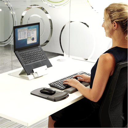 Fellowes Gel Mouse Pad Wrist Support - Graphite (91741)