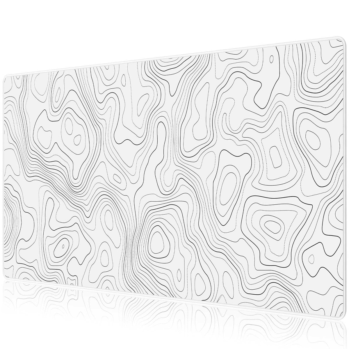 JIALONG Large Gaming Mouse Pad, Extended XXL Desk Mat 35.4×15.7 Inches Map