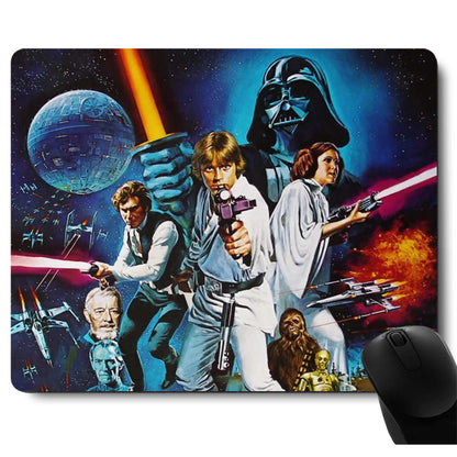 Round Mouse Pad - Wireless & Gaming, Laptop Desk Accessory with Designs