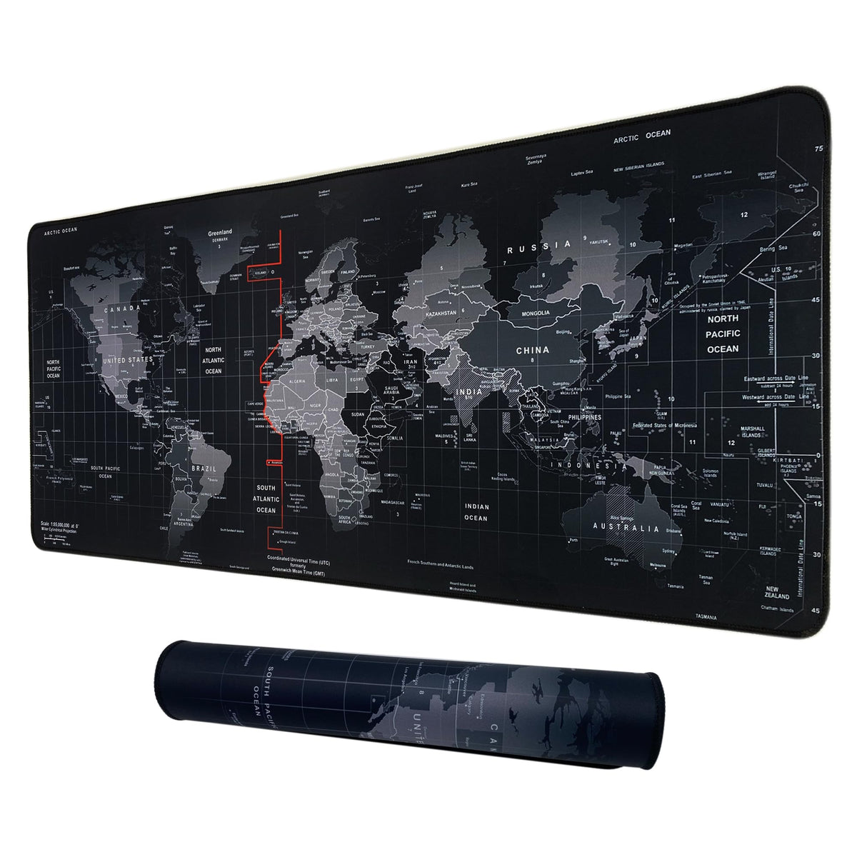 XXL Professional Large Mouse Pad & Computer Game Mouse Mat (35.4x15.7x0.12IN, 90x40 Black)