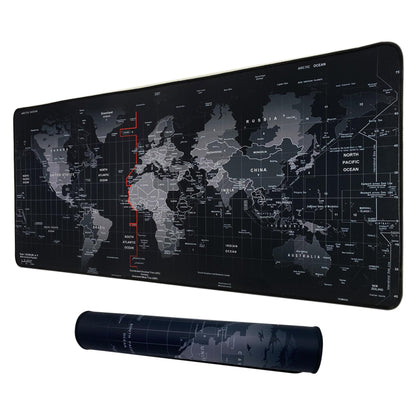 XXL Professional Large Mouse Pad & Computer Game Mouse Mat (35.4x15.7x0.12IN, 90x40 Black)