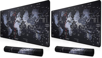 XXL Professional Large Mouse Pad & Computer Game Mouse Mat (35.4x15.7x0.12IN, 90x40 Black)