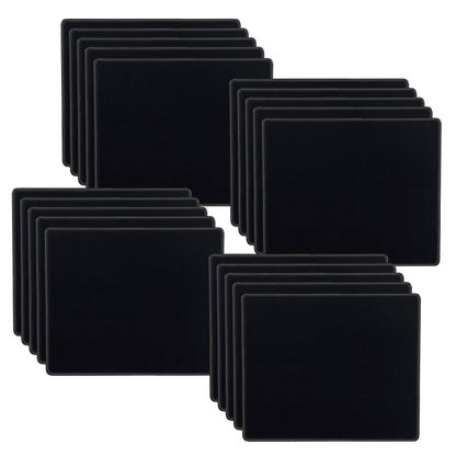 SaiTech IT 10-Pack Mouse Pads Bulk, Stitched Edges, Non-Slip Base