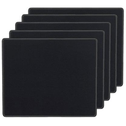 SaiTech IT 10-Pack Mouse Pads Bulk, Stitched Edges, Non-Slip Base