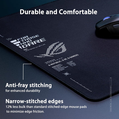 ASUS ROG Sheath II XXL Gaming Mouse Pad, 35.4” x 15.7”- Black
