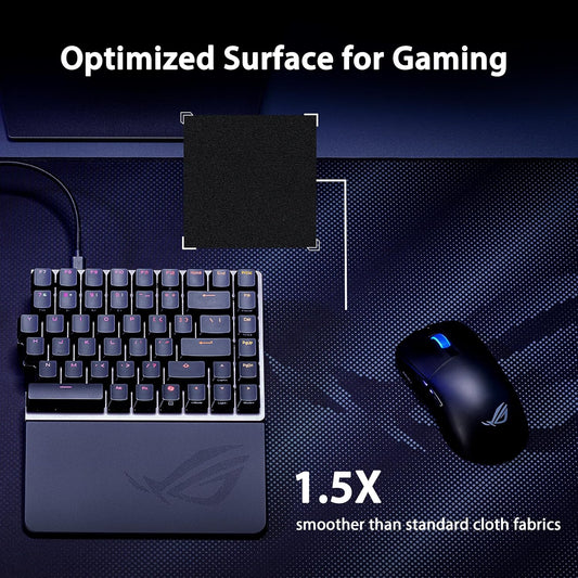 ASUS ROG Sheath II XXL Gaming Mouse Pad, 35.4” x 15.7”- Black