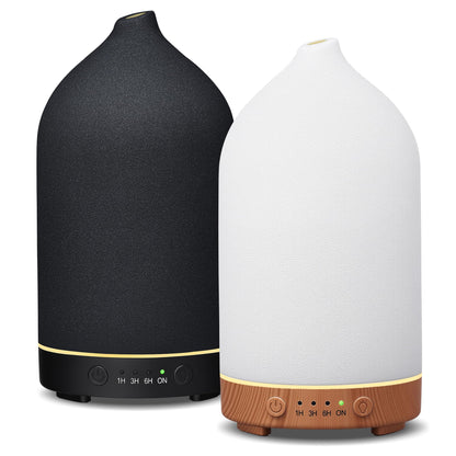 Gooamp 200ML Ceramic Essential Oil Diffuser for Home, Stone Diffuser