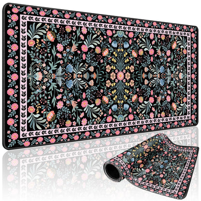 Mystical Gothic Library Large Gaming Mouse Pad Desk Mat 31.5x15.7