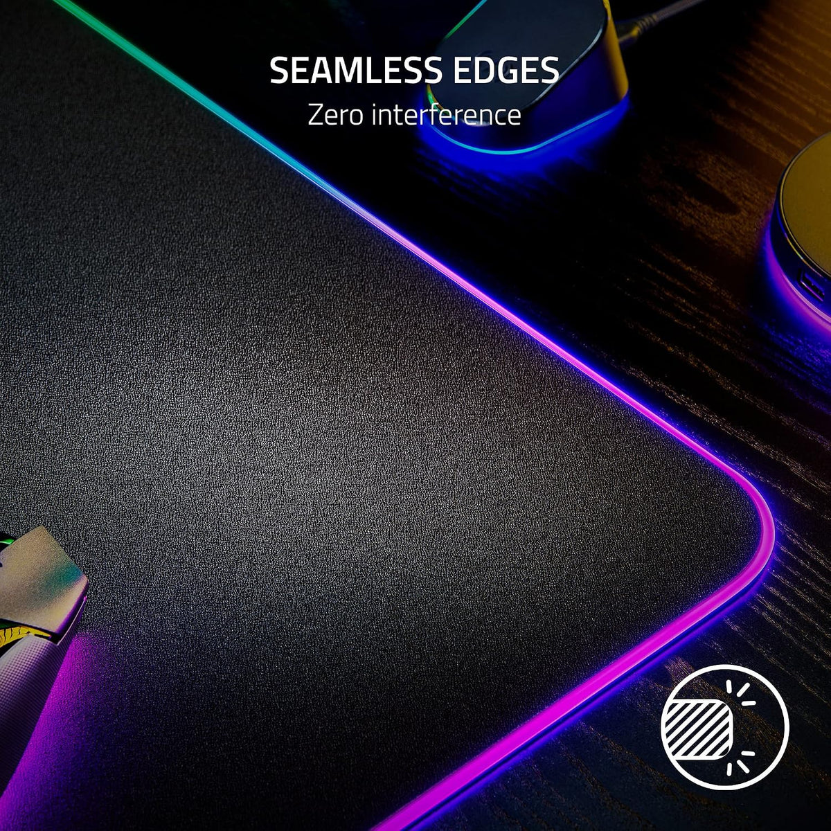 Razer Strider Chroma Hybrid Gaming Mouse Mat with Chroma RGB